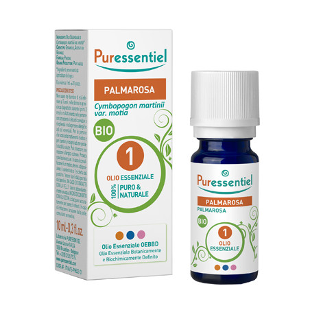 PURESSENTIEL PALMAROSA OLIO ESSENZIALE BIO 10 ML