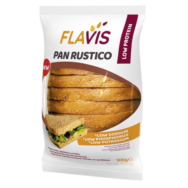 FLAVIS PAN RUSTICO APROTEICO 300 G