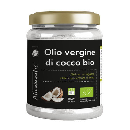 OLIO VERGINE DI COCCO BIO 500 ML ALICAMENTIS