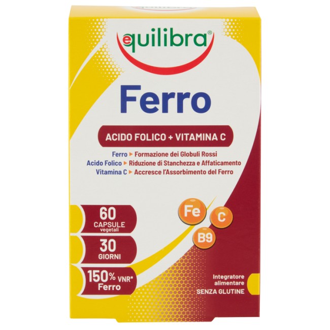 FERRO PIU' VITAMINA C 60 PERLE