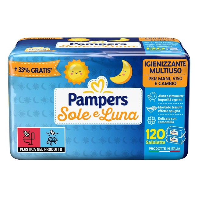 WIPES SOLE & LUNA + EFFETTO SPUGNA 90+30