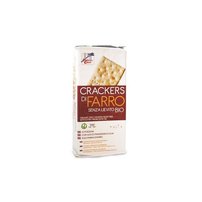 FSC CRACKERS DI FARRO SENZA LIEVITO CON OLIO EXTRAVERGINE DI OLIVA BIO 280 G