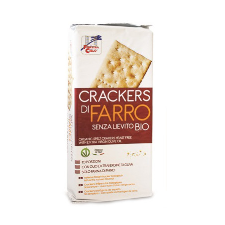 FSC CRACKERS DI FARRO SENZA LIEVITO CON OLIO EXTRAVERGINE DI OLIVA BIO 280 G