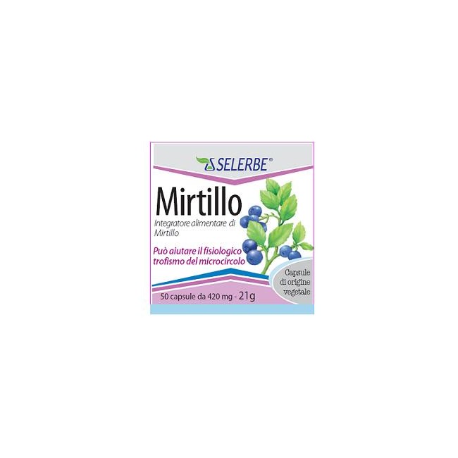 MIRTILLO ESTRATTO SECCO TITOLATO 50 CAPSULE