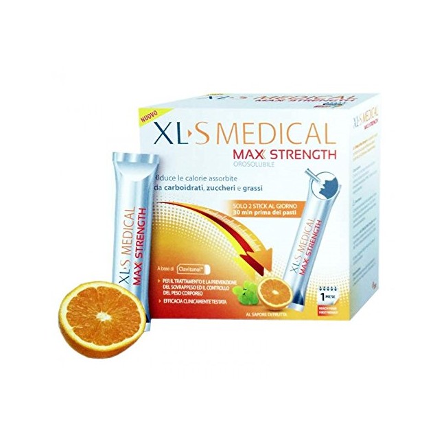 XLS MEDICAL MAX STRENGTH 60 STICK OROSOLUBILI