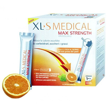 XLS MEDICAL MAX STRENGTH 60 STICK OROSOLUBILI