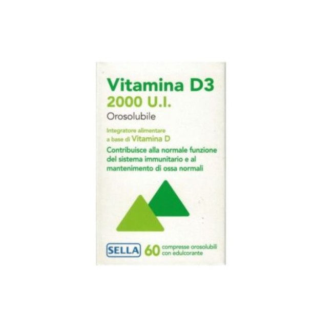 VITAMINA D3 2000UI OROSOLUBILE 60 COMPRESSE