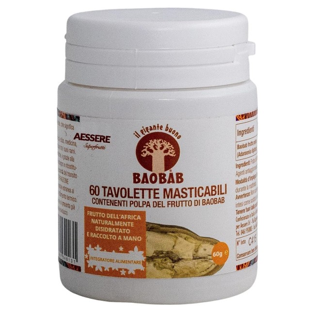 BAOBAB AESSERE 60 TAVOLETTE MASTICABILI