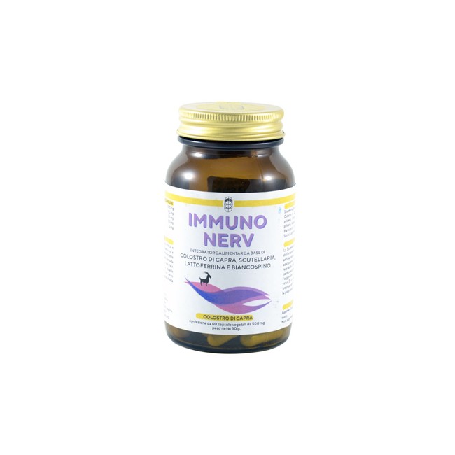 IMMUNO NERV COLOSTRO DI CAPRA SISTEMA NERVOSO 60 CAPSULE VEGETALI