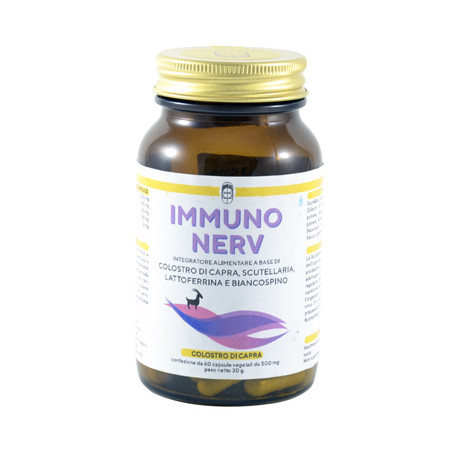 IMMUNO NERV COLOSTRO DI CAPRA SISTEMA NERVOSO 60 CAPSULE VEGETALI