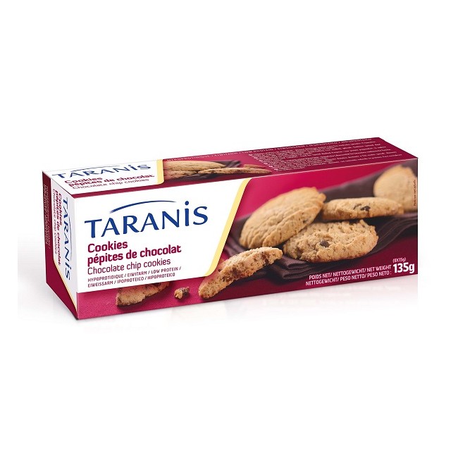 TARANIS COOKIES CON PEPITE AL CIOCCOLATO 3 MONOPORZIONI 45 G