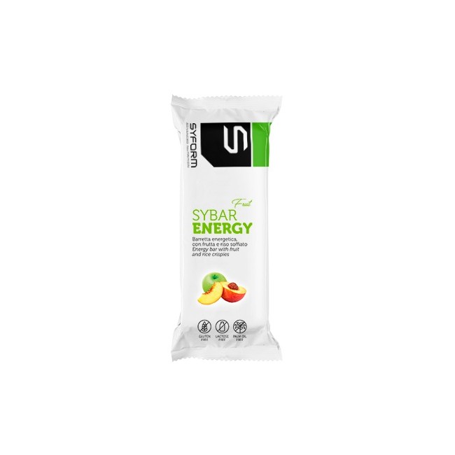 SYBAR ENERGY FRUIT BARRETTA MELA/PESCA 40 G