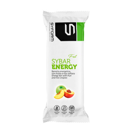 SYBAR ENERGY FRUIT BARRETTA MELA/PESCA 40 G