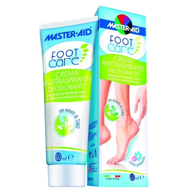 MASTER-AID FOOT CARE CREMA ANTITRASPIRANTE DEODORANTE 60 ML