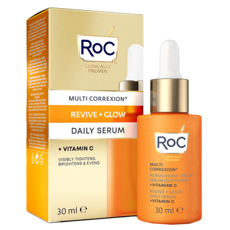 ROC MULTI CORREXION REVIVE + GLOW SIERO VISO 30 ML