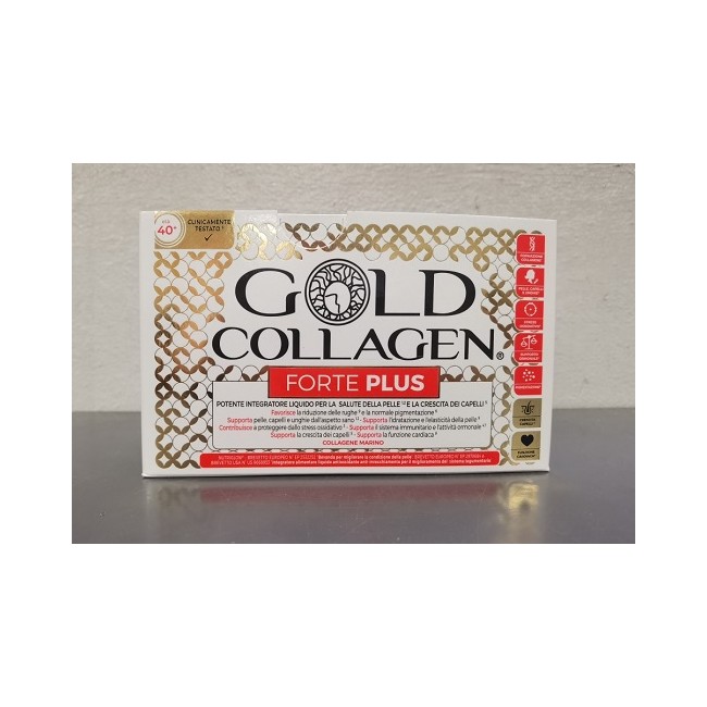 GOLD COLLAGEN FORTE PLUS 10 FLACONI DA 50 ML //////