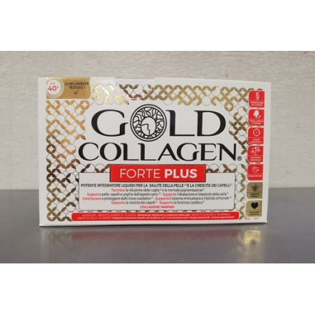 GOLD COLLAGEN FORTE PLUS 10 FLACONI DA 50 ML //////