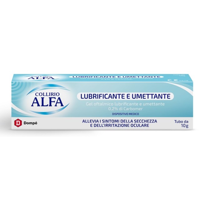 COLLIRIO ALFA LUBRIFICANTE E UMETTANTE GEL 10 ML