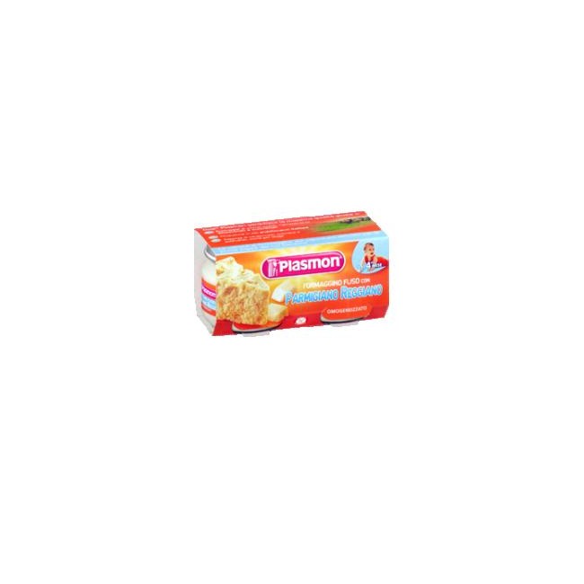 PLASMON OMOGENEIZZATO FORMAGGINO PARMIGIANO 80 G X 2 PEZZI