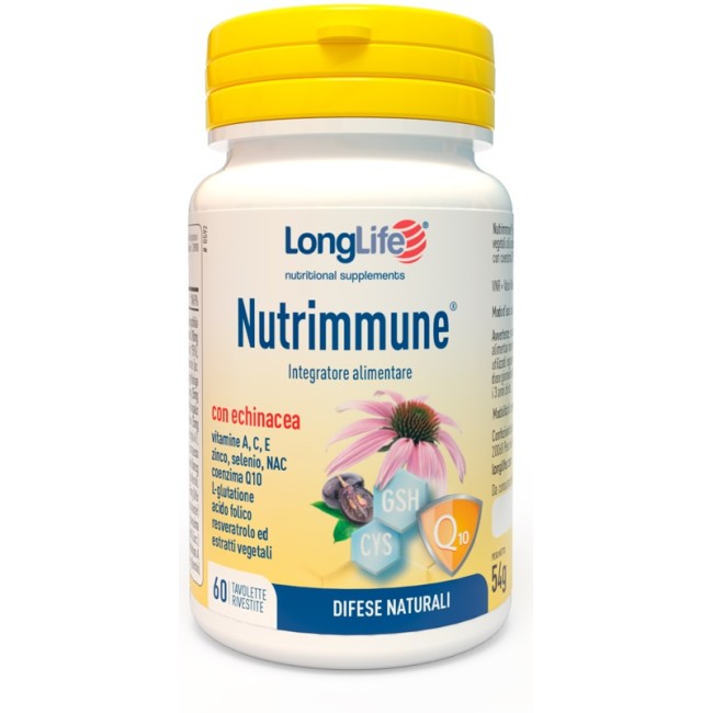 LONGLIFE NUTRIMMUNE 60 TAVOLETTE