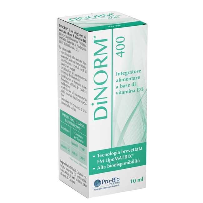 DINORM 400 GOCCE 10 ML