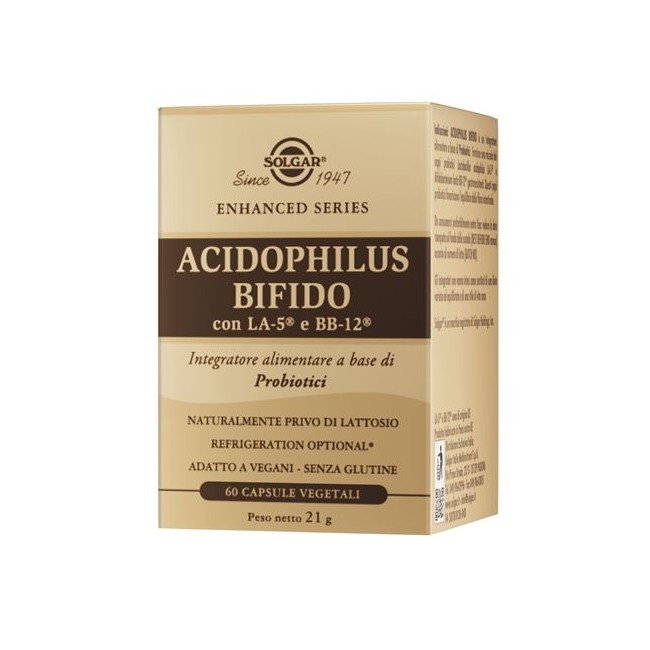 ACIDOPHILUS BIFIDO 60 CAPSULE VEGETALI