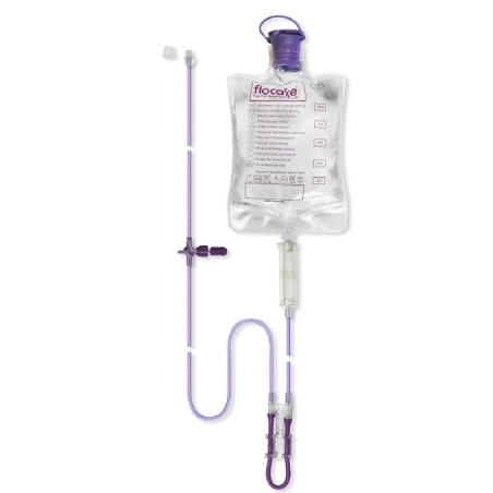 FLOCARE SACCA CON DEFLUSSORE DA 1,3 L POMPA INFINITY