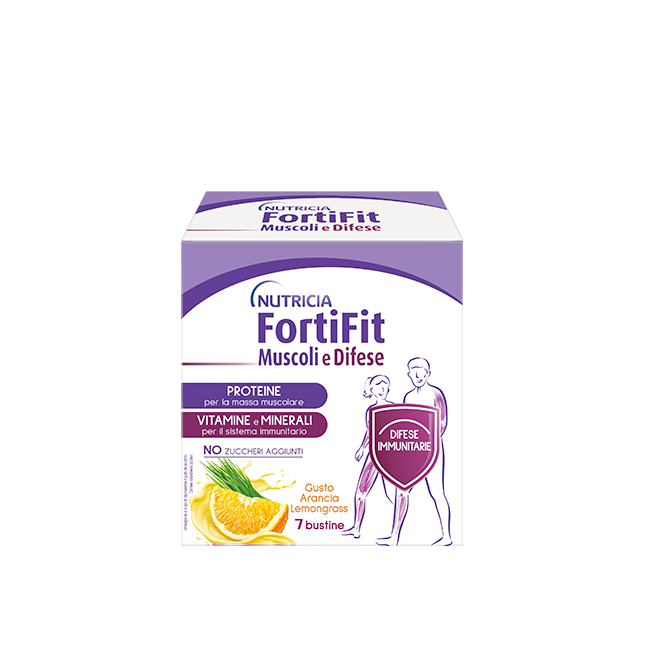 FORTIFIT MUSCOLI&DIFESE ARANCIA 7 BUSTINE