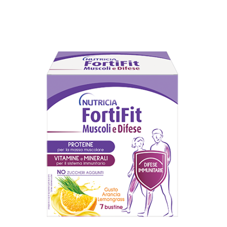 FORTIFIT MUSCOLI&DIFESE ARANCIA 7 BUSTINE