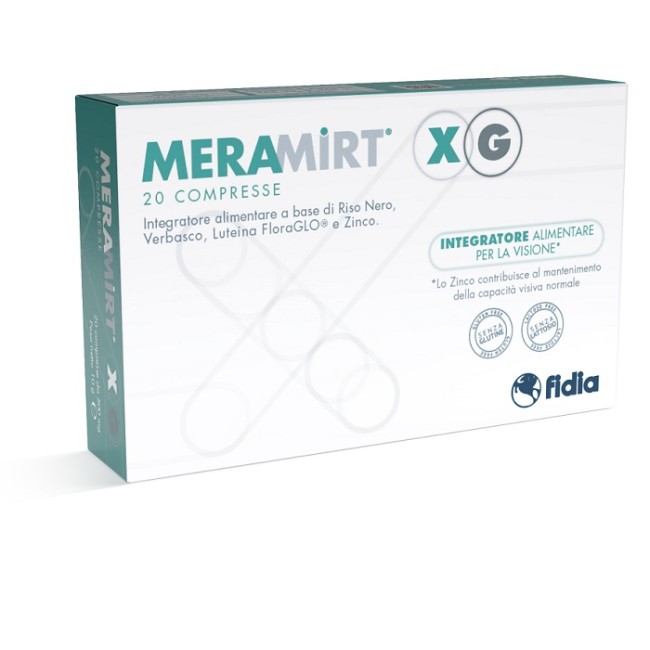 MERAMIRT XG 20 COMPRESSE