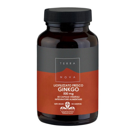 TERRANOVA FOGLIE DI GINKGO 500 MG 50 CAPSULE