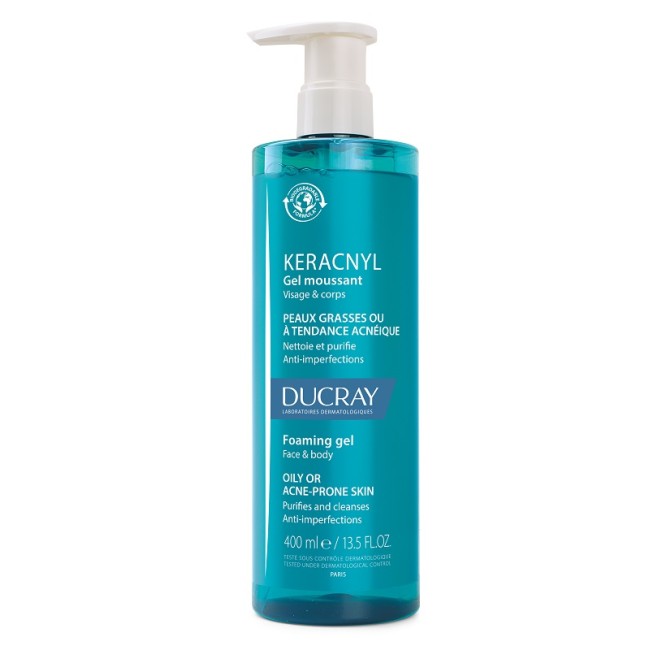 DUCRAY KERACNYL GEL DETERGENTE 400 ML