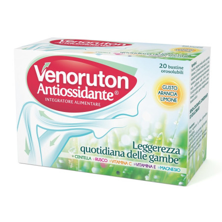 VENORUTON ANTIOSSIDANTE 20 BUSTINE OROSOLUBILI MONODOSE