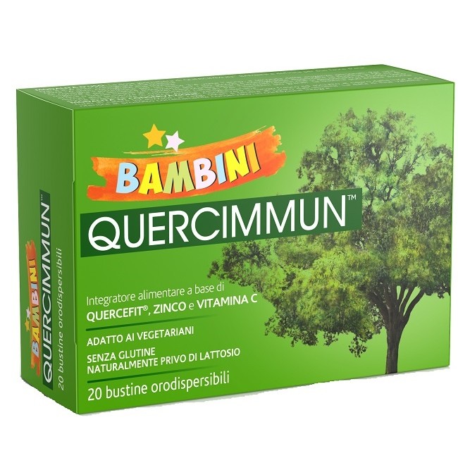 QUERCIMMUN BAMBINI 20 BUSTINE OROSOLUBILI