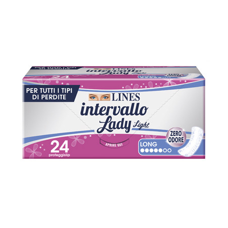 LINES INTERVALLO LADY LIGHT LONG 24 PEZZI