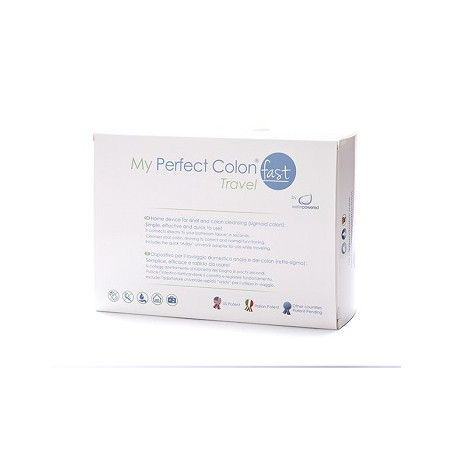 MY PERFECT COLON FAST TRAVEL LAVAGGIO INTESTINALE KIT COMPOSTO DA MY PERFECT COLON FAST + FILTRO CON ADATTATORE RUBINETTO+ ADATT