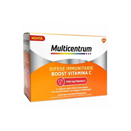 MULTICENTRUM DIFESE IMMUNITARIE BOOST VITAMINA C 28 BUSTINE