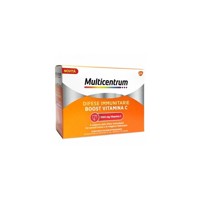 MULTICENTRUM DIFESE IMMUNITARIE BOOST VITAMINA C 14 BUSTINE