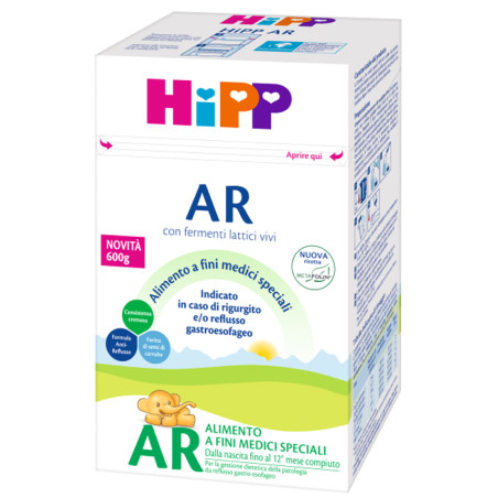 HIPP LATTE ANTIREFLUSSO CON METAFOLINA 600 G