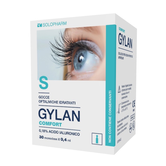 GYLAN COMFORT GOCCE OFTALMICHE 30 TUBETTI MONOUSO DA 0,4 ML