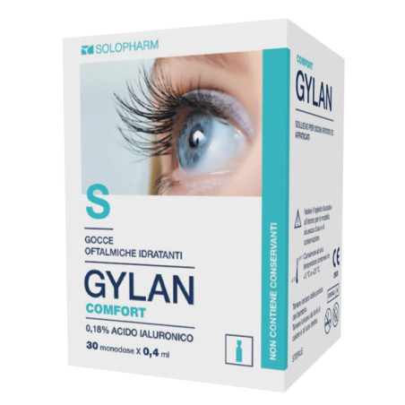 GYLAN COMFORT GOCCE OFTALMICHE 30 TUBETTI MONOUSO DA 0,4 ML