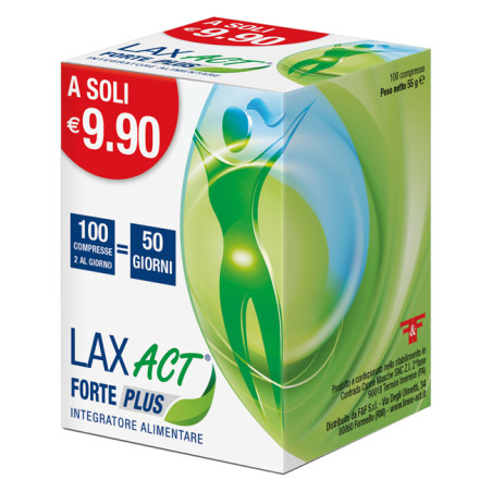 LAX ACT FORTE PLUS 100 COMPRESSE