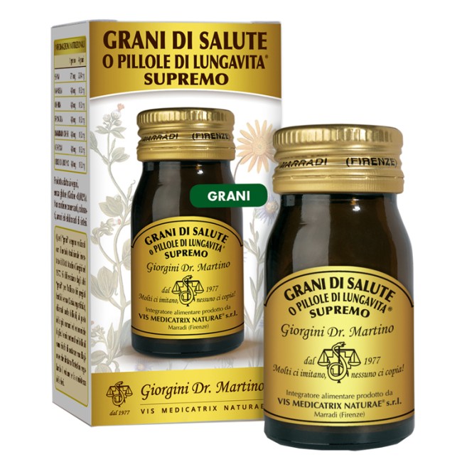 GRANI DI SALUTE O PILLOLE DI LUNGAVITA SUPREMO 30 G