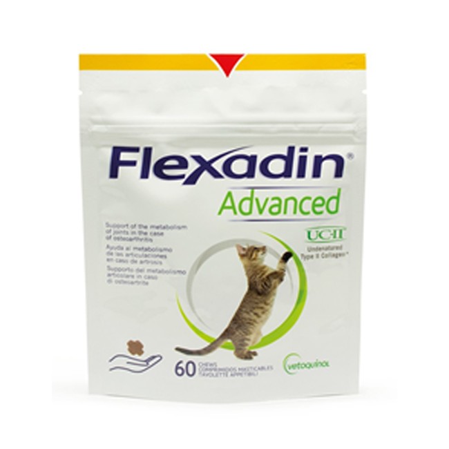 FLEXADIN ADVANCED GATTO TUTTE LE TAGLIE BUSTA DA 30 TAVOLETTE APPETIBILI MASTICABILI