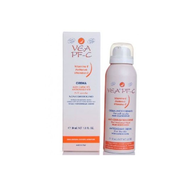 Vea Crema Pf c bomb Crema Antiossidante-Non Comedogeno Vitamina E + Polifenoli 50ml