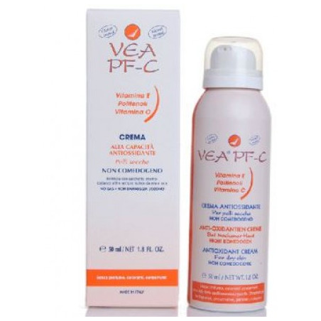 Vea Crema Pf c bomb Crema Antiossidante-Non Comedogeno Vitamina E + Polifenoli 50ml