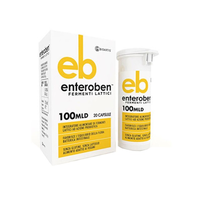 ENTEROBEN 100MLD 20 CAPSULE VEGETALI