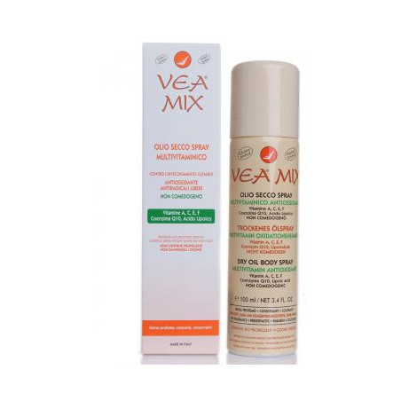 Vea Mix Olio Secco Spray Multivitaminico Antiossidante Non Comedogeno 100ml