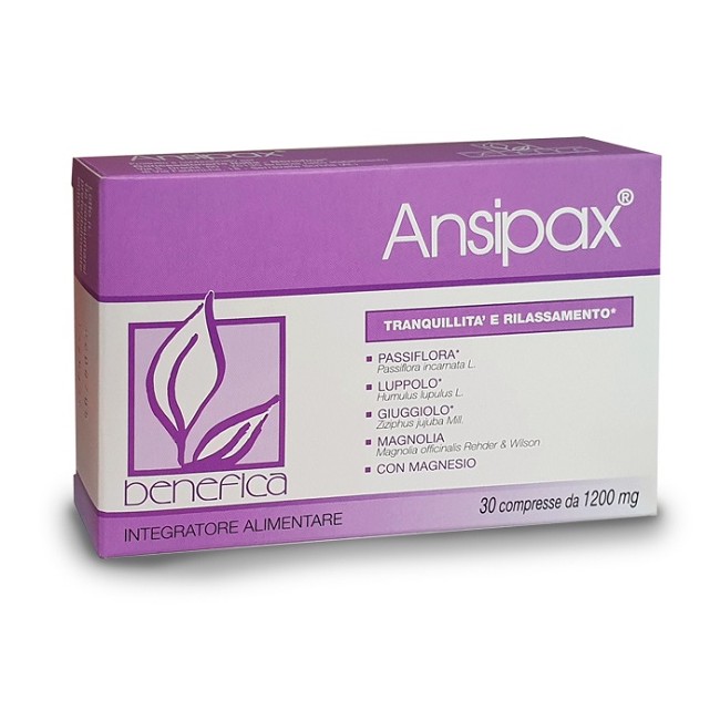 ANSIPAX 30 COMPRESSE BENEFICA