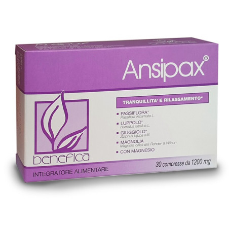 ANSIPAX 30 COMPRESSE BENEFICA